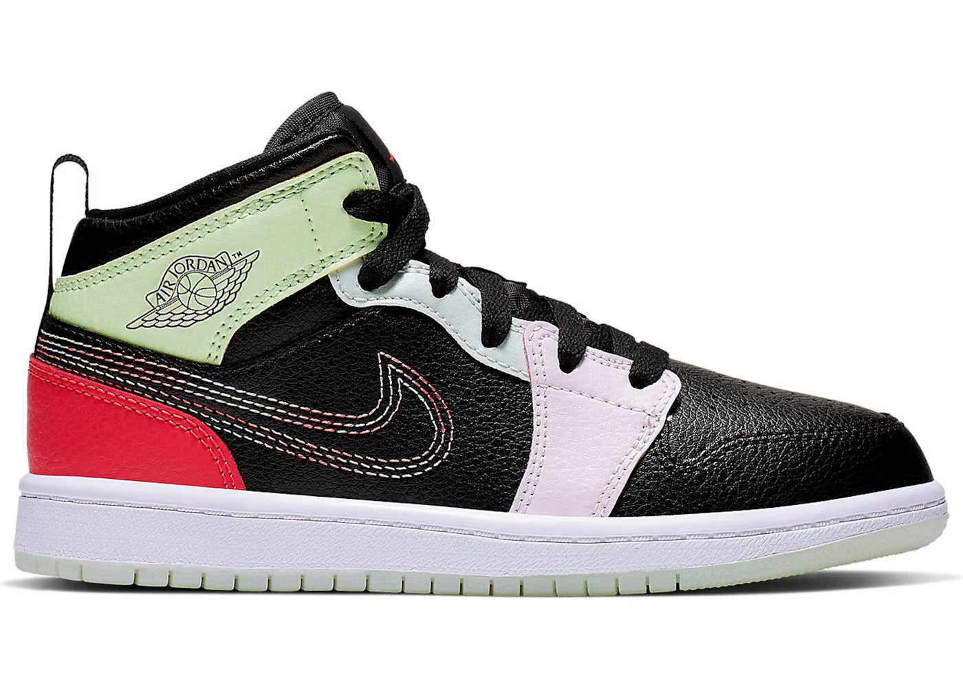 Jordan 1 Mid Glow-In-The-Dark (PS)
