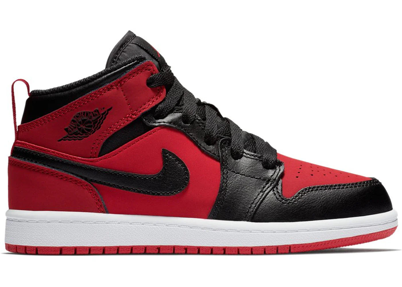 Jordan 1 Mid Gym Red Black (PS)