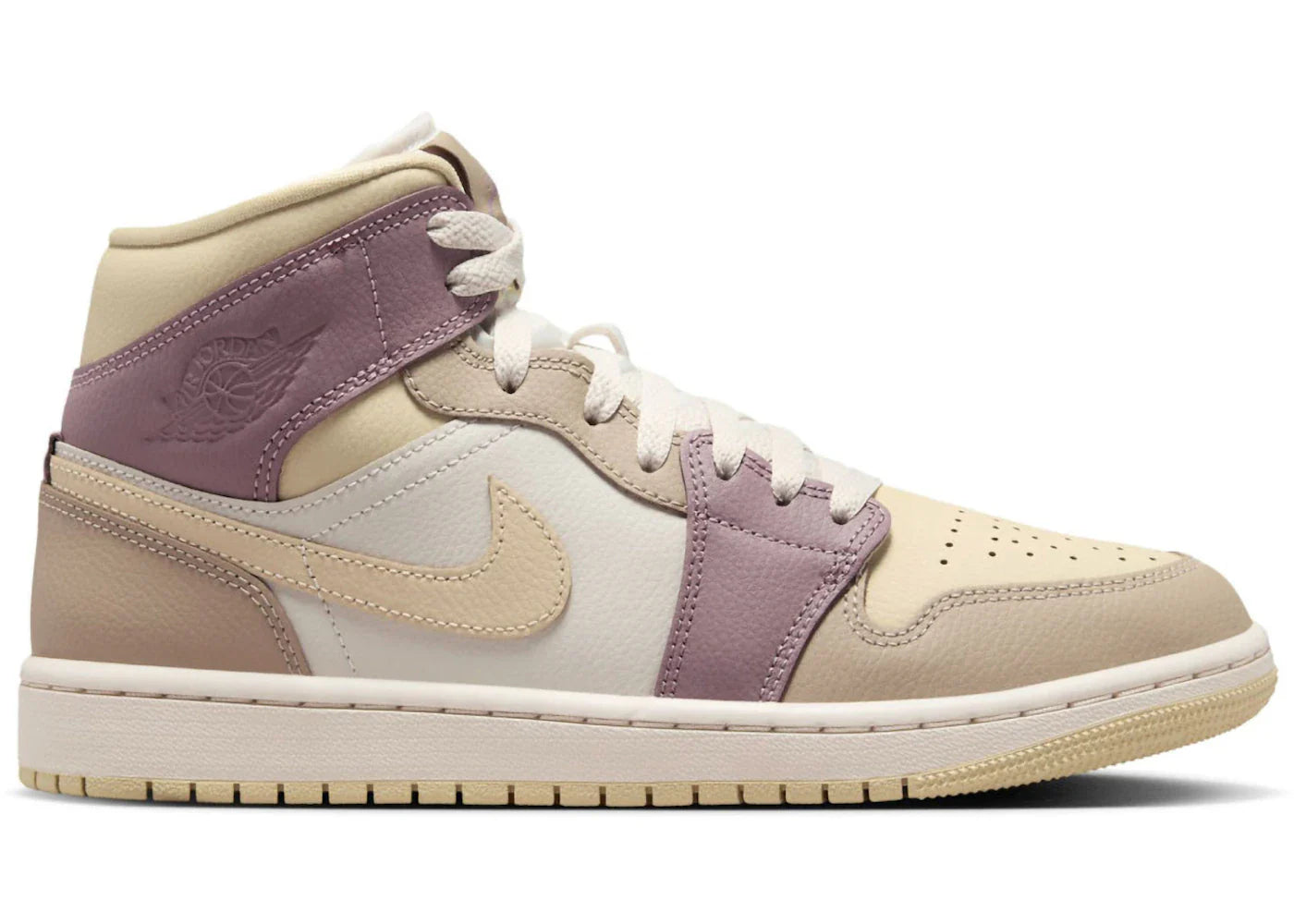 Jordan 1 Mid Light Orewood Brown Taupe Grey (Women's)