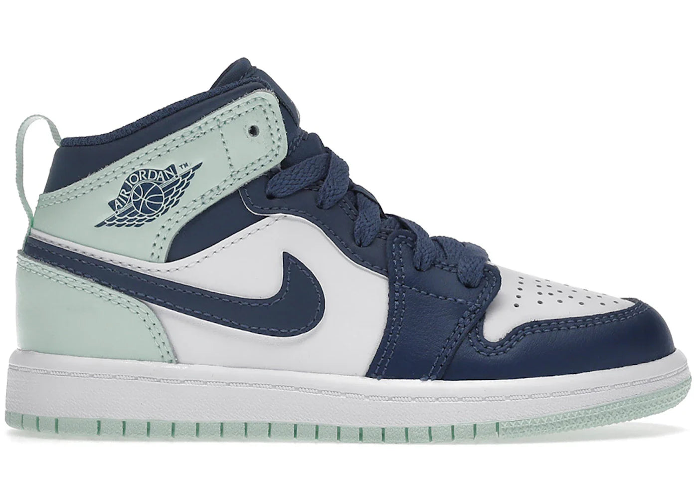 Jordan 1 Mid Mystic Navy Mint Foam (PS)