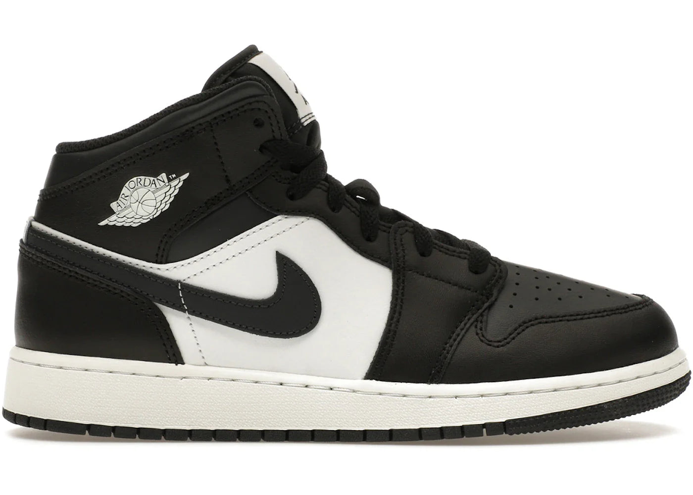 Jordan 1 Mid Off Noir Toe (GS)