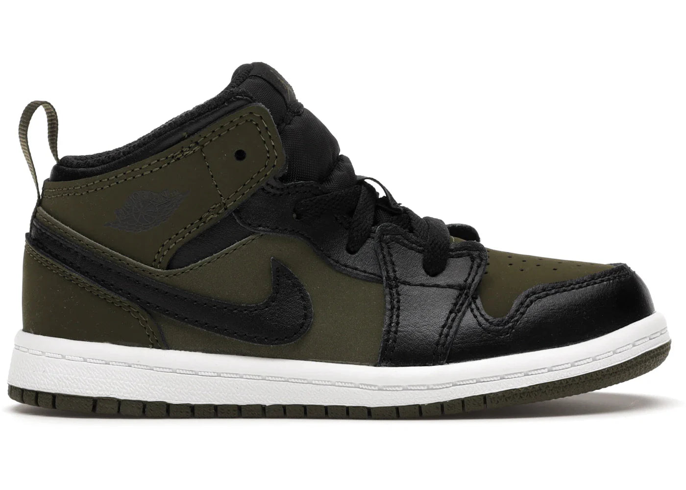 Jordan 1 Mid Olive Canvas (TD)