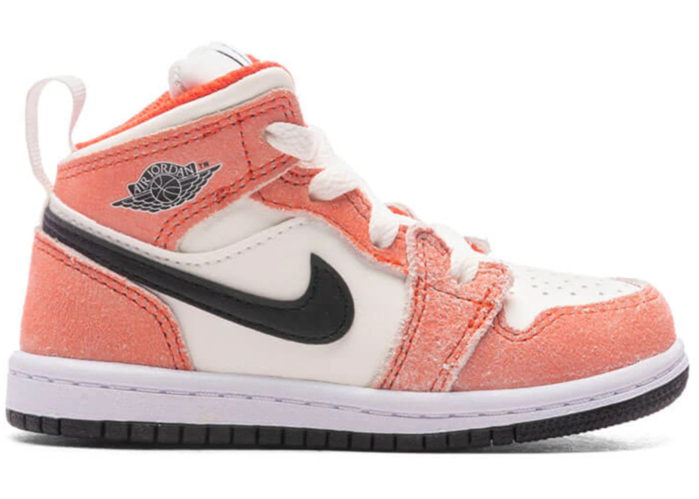Jordan 1 Mid SE Orange Suede (TD)