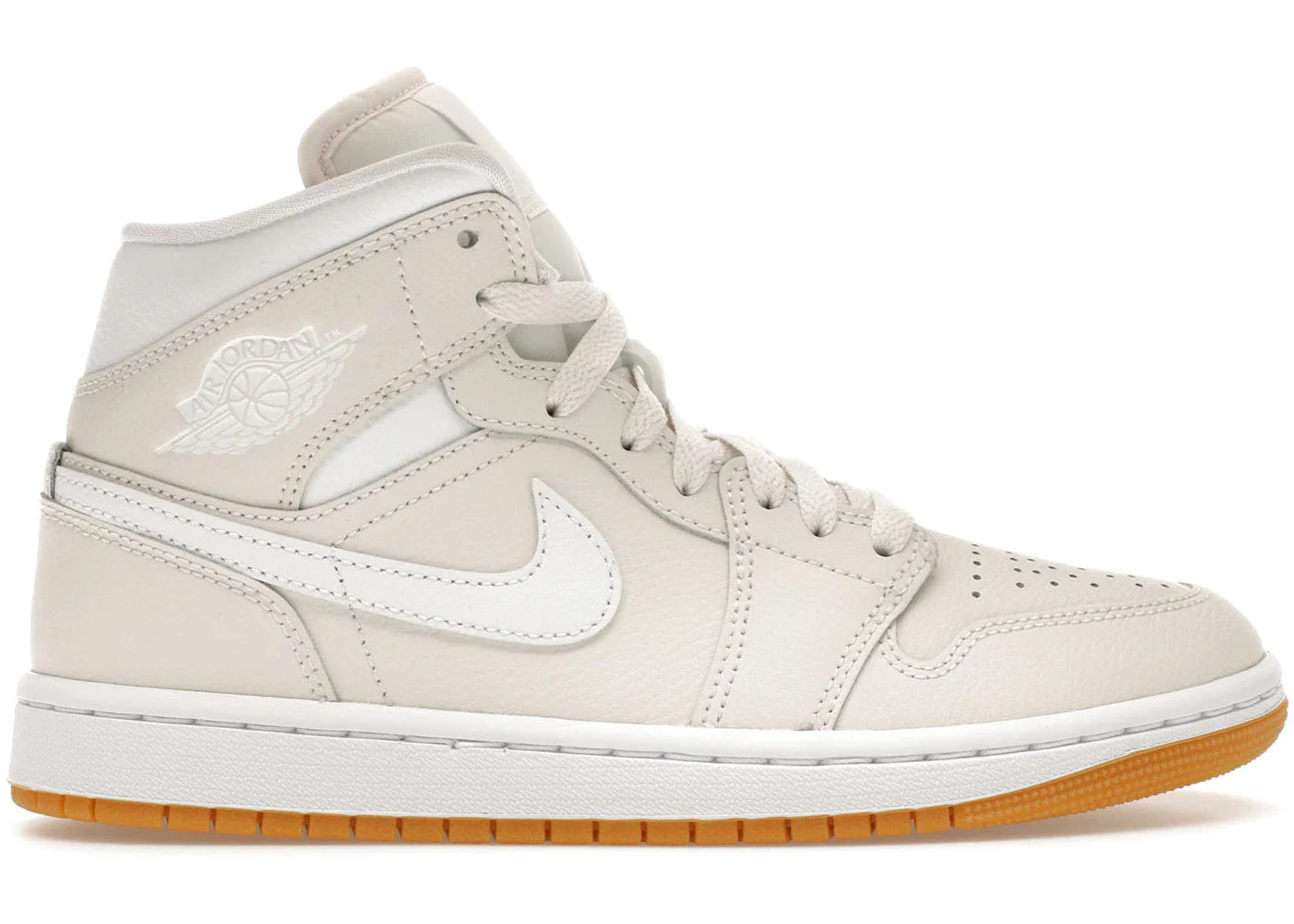 Jordan 1 Mid Phantom Gum (Women's)