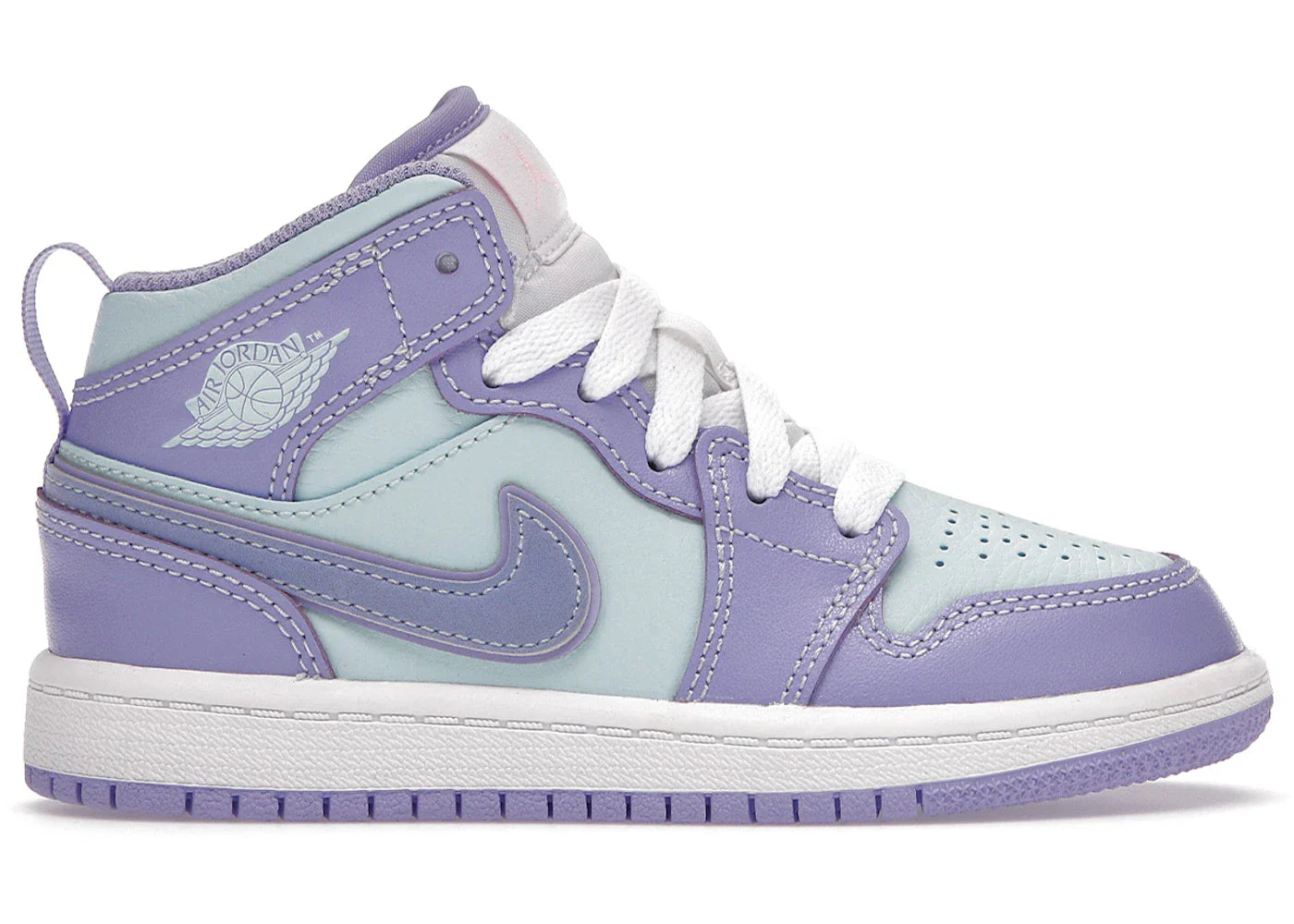 Jordan 1 Mid Purple Aqua (PS)