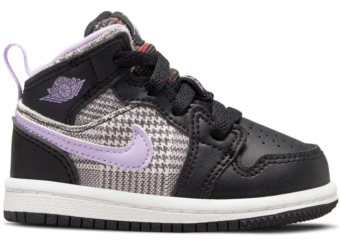 Jordan 1 Mid Houndstooth (TD)