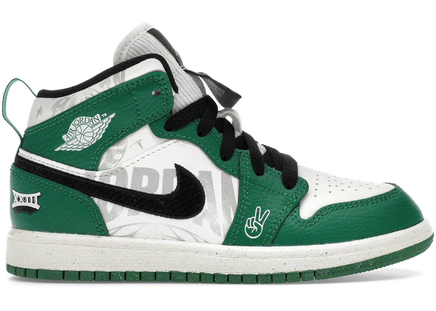 Jordan 1 Mid SE Overbranded (PS)