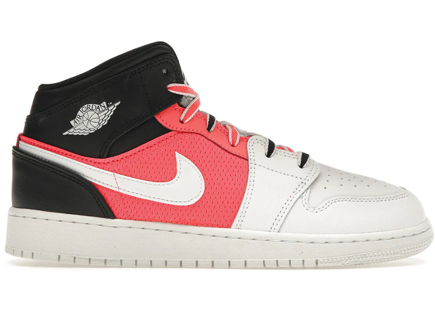 Jordan 1 Mid SE White Black Infrared (GS)
