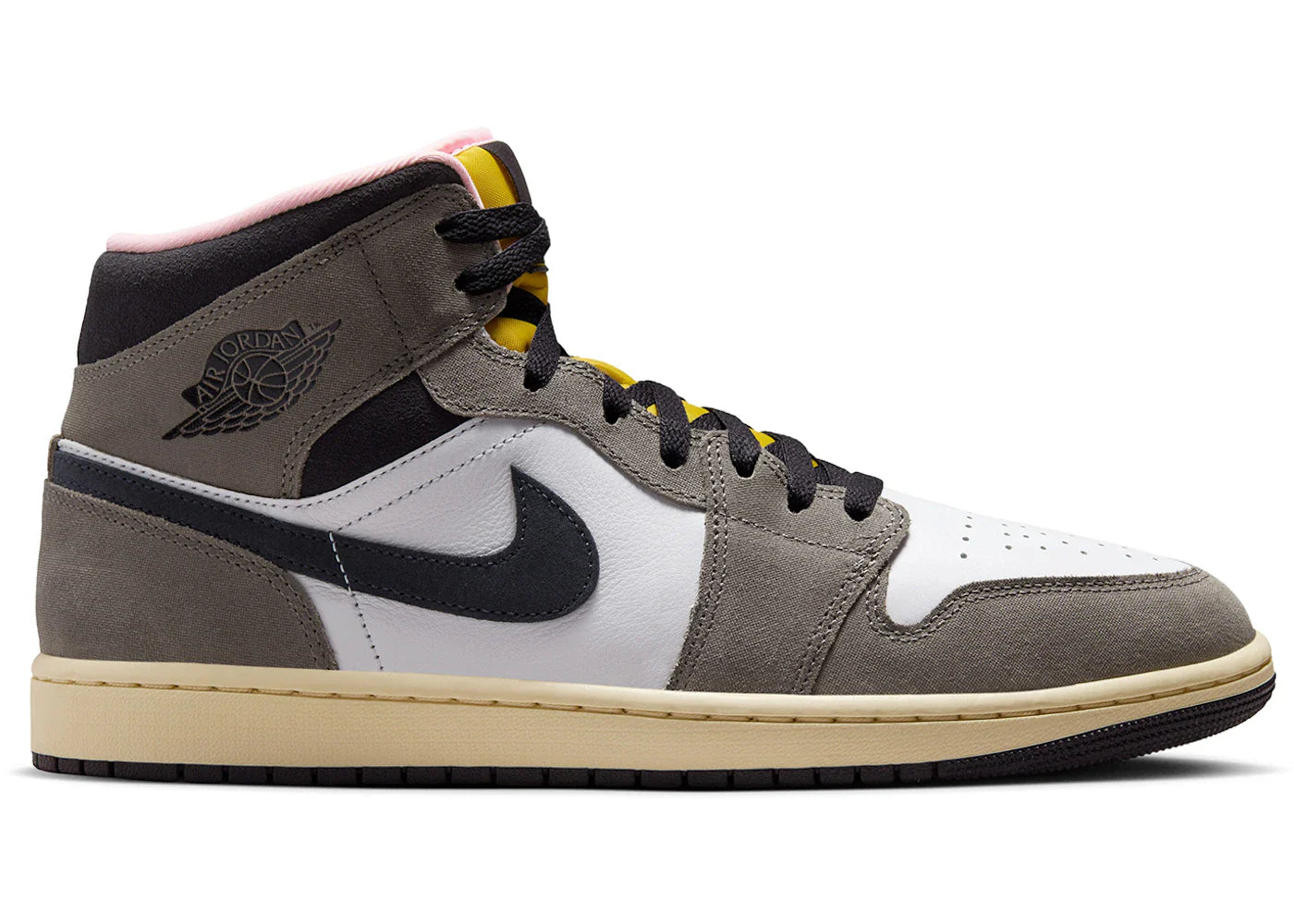 Jordan 1 Mid SE White Cave Stone