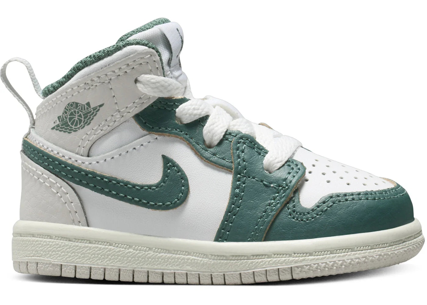 Jordan 1 Mid SE White Sail Neutral Grey Oxidized Green (TD)