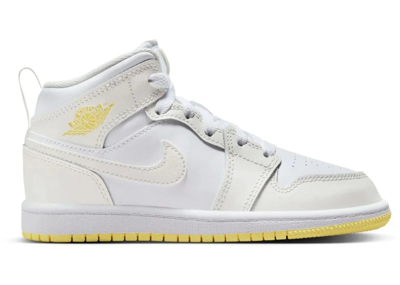 Jordan 1 Mid Sail Light Laser Orange (PS)