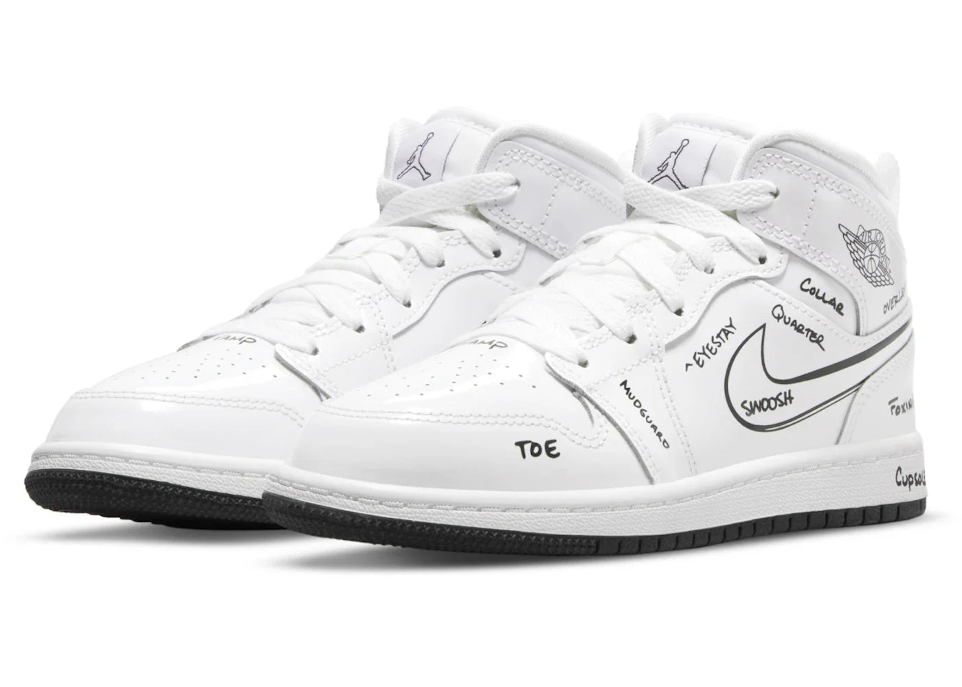 Jordan 1 Mid Schematic (PS)