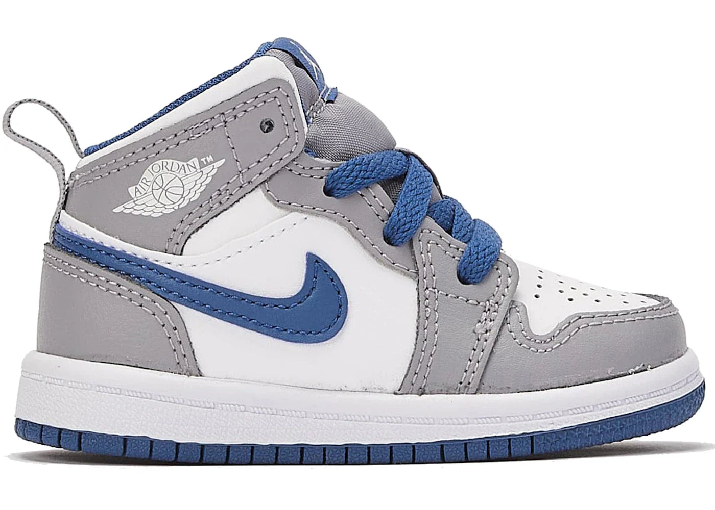 Jordan 1 Mid True Blue Cement (TD)