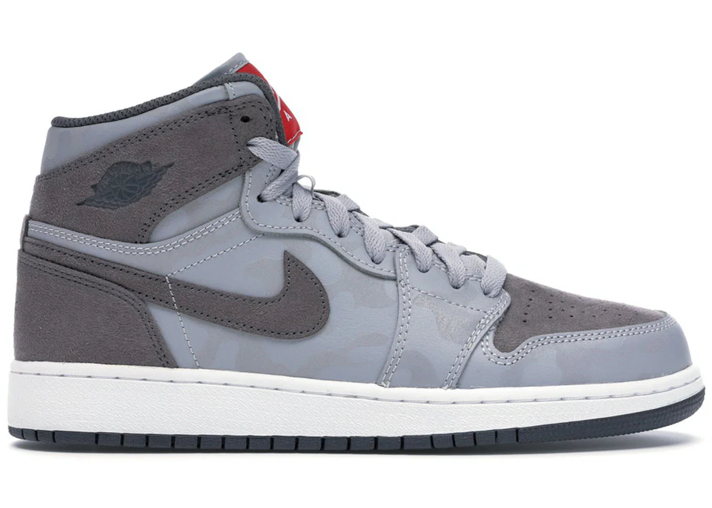 Jordan 1 Retro High Camo 3M Wolf Grey (GS)