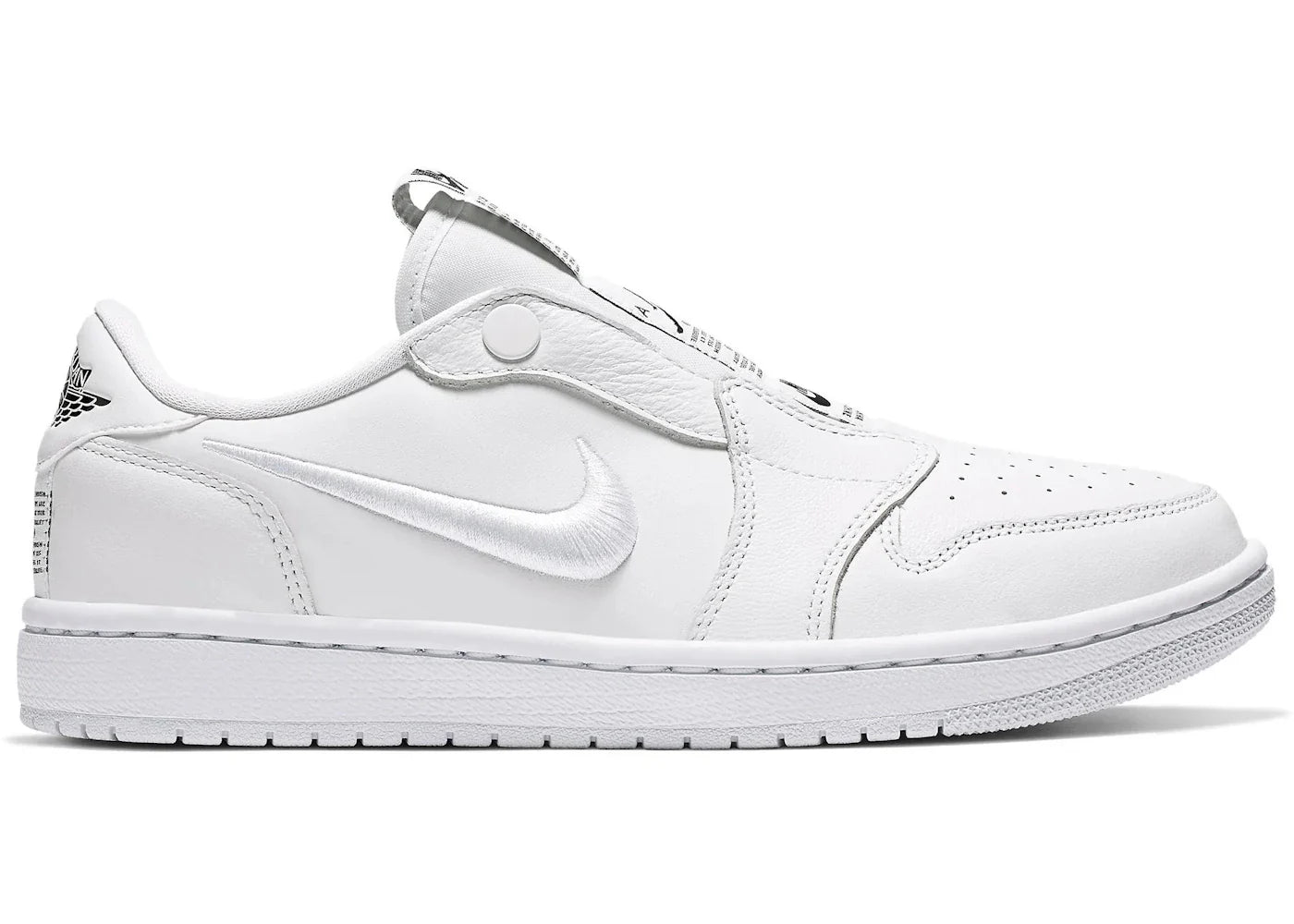 Jordan 1 Retro Low Slip White Black (Women's)