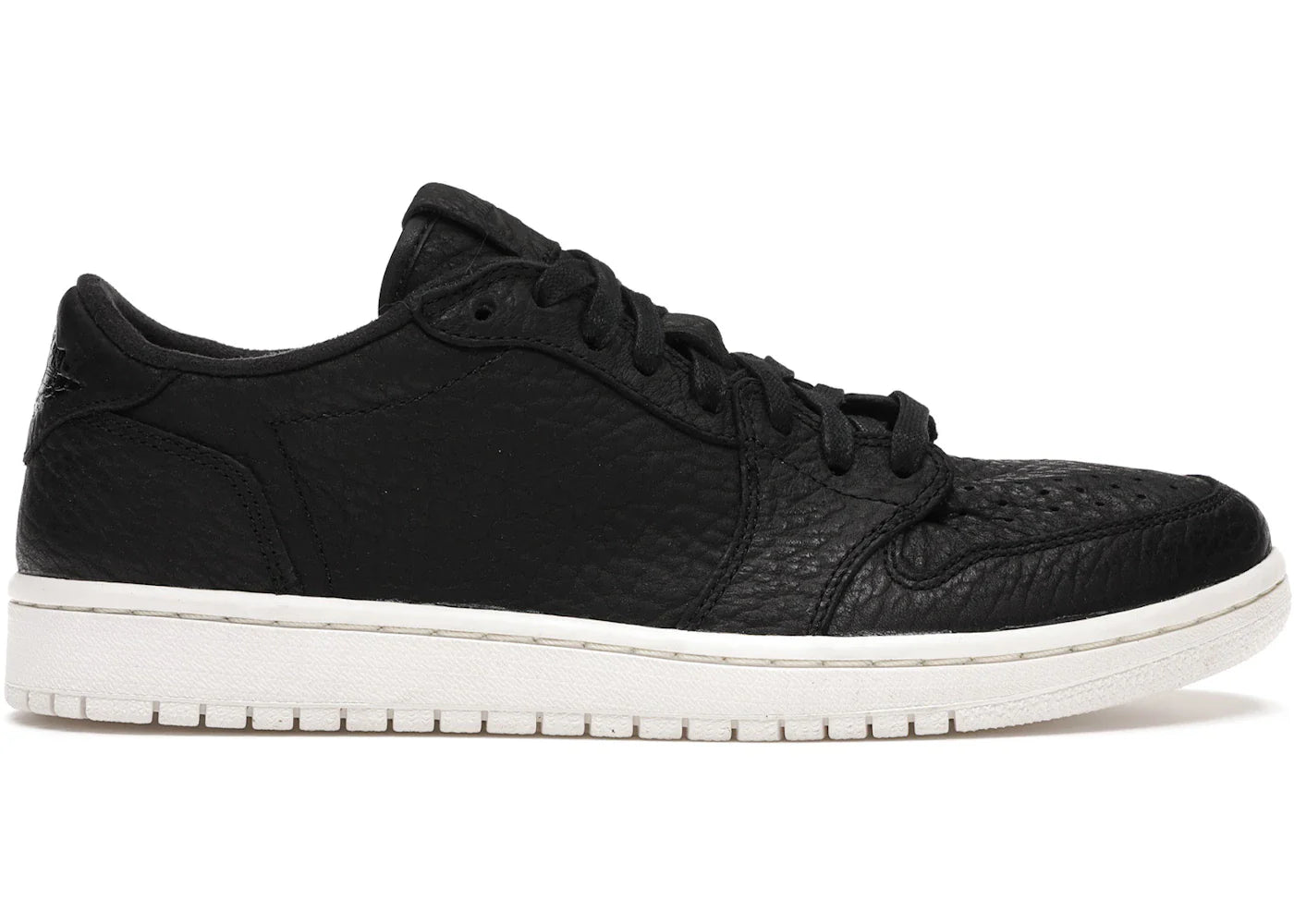Jordan 1 Retro Low Swooshless Black