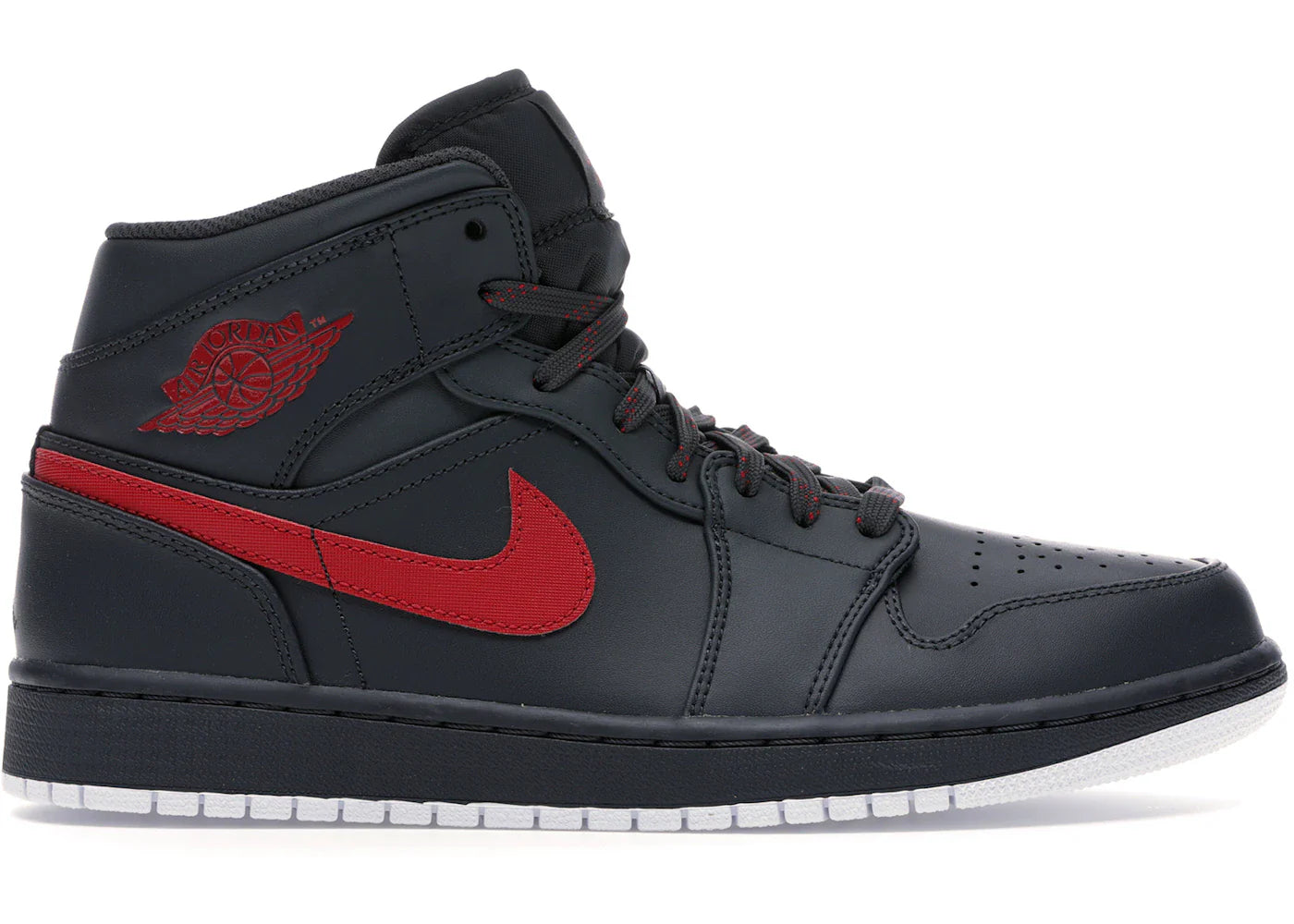 Jordan 1 Retro Mid Anthracite Gym Red