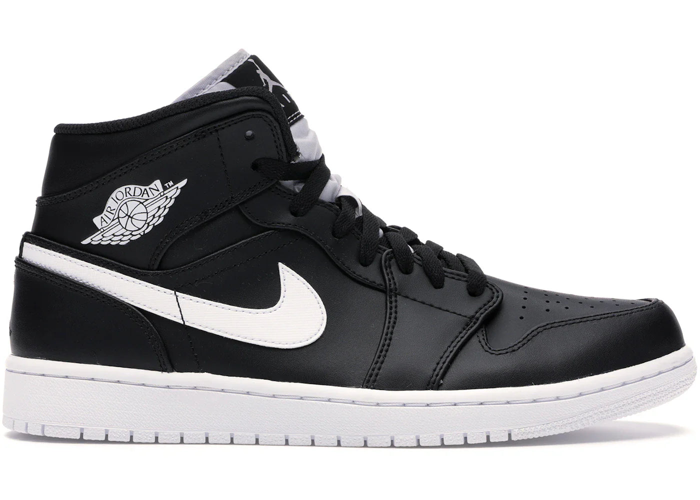 Jordan 1 Retro Mid Black White