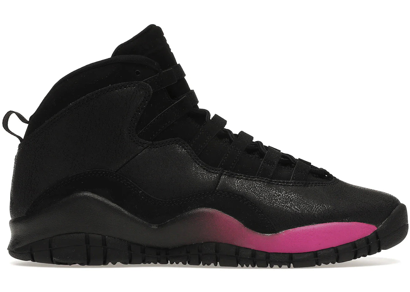 Jordan 10 Retro Black Fuchsia Black (GS)
