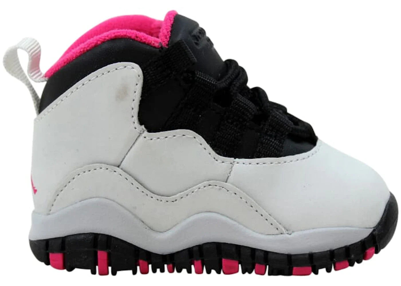 Jordan 10 Retro Pure Platinum Vivid Pink Black (TD)
