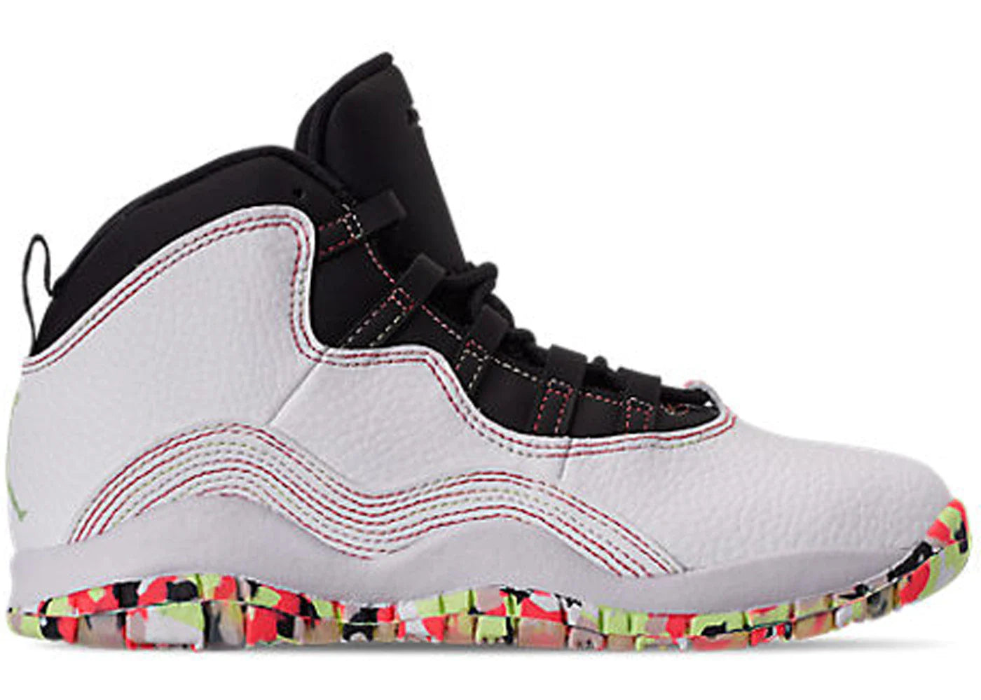 Jordan 10 Retro White Barely Volt Ember Glow (PS)