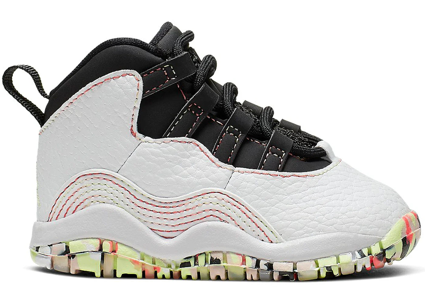 Jordan 10 Retro White Barely Volt Ember Glow (TD)