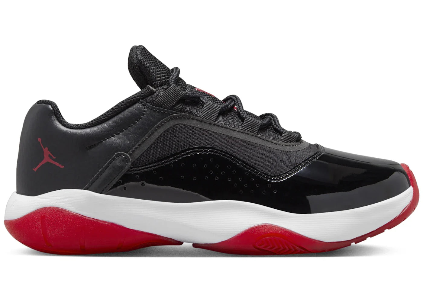 Jordan 11 CMFT Low Black White Varsity Red (GS)