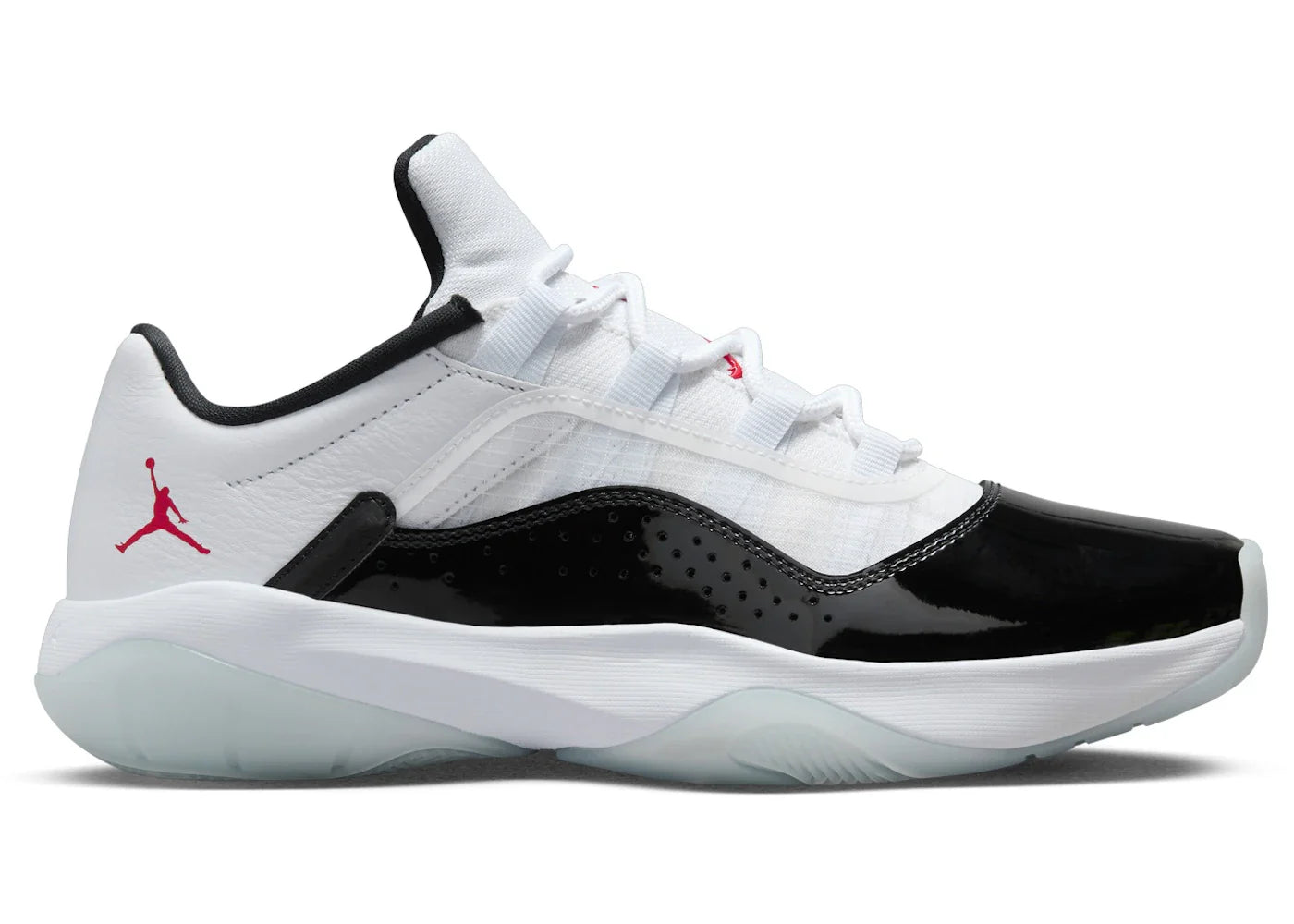 Jordan 11 CMFT Low White Black Blue Tint University Red (Women's)