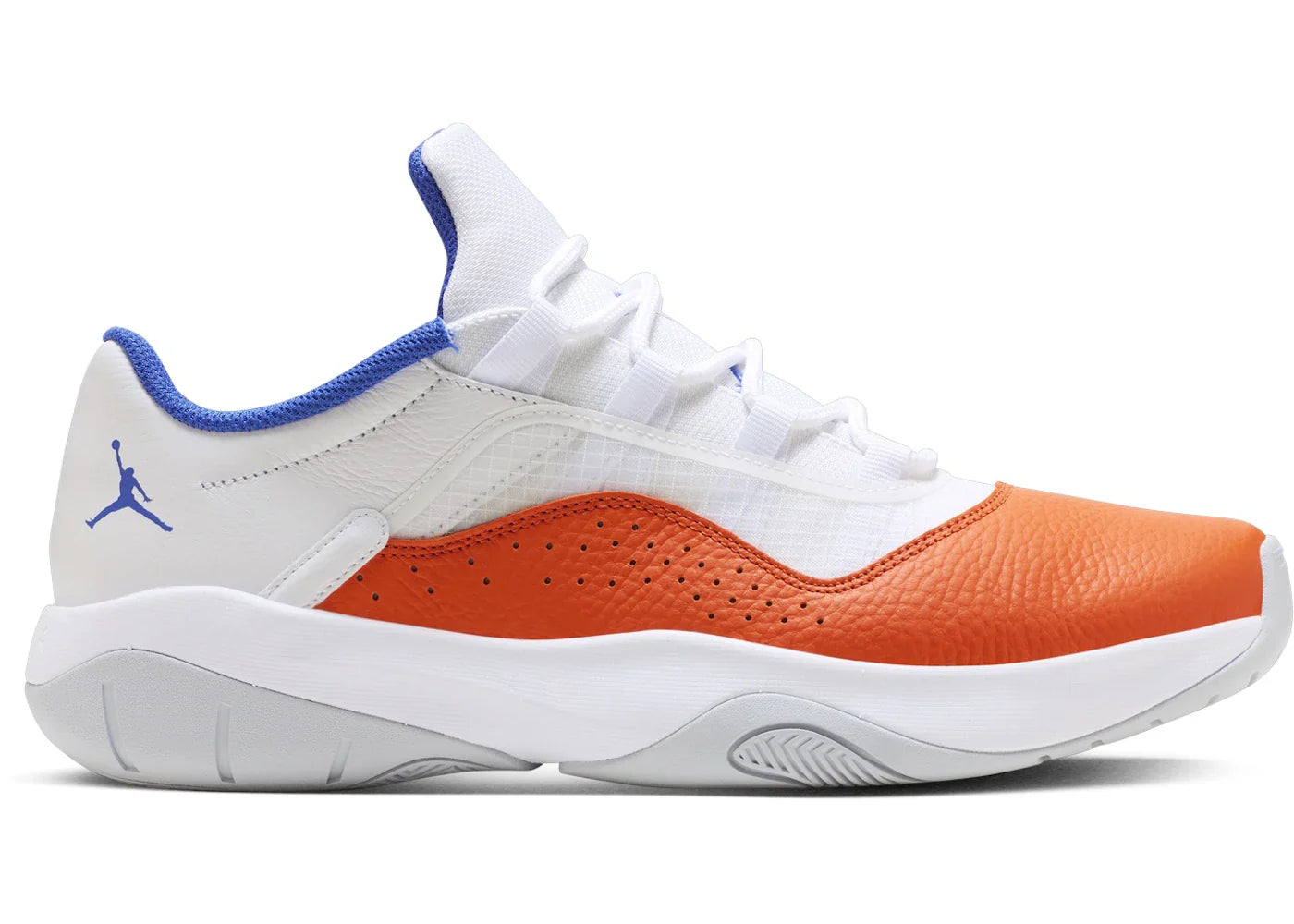 Jordan 11 CMFT Low White Safety Orange Hyper Royal