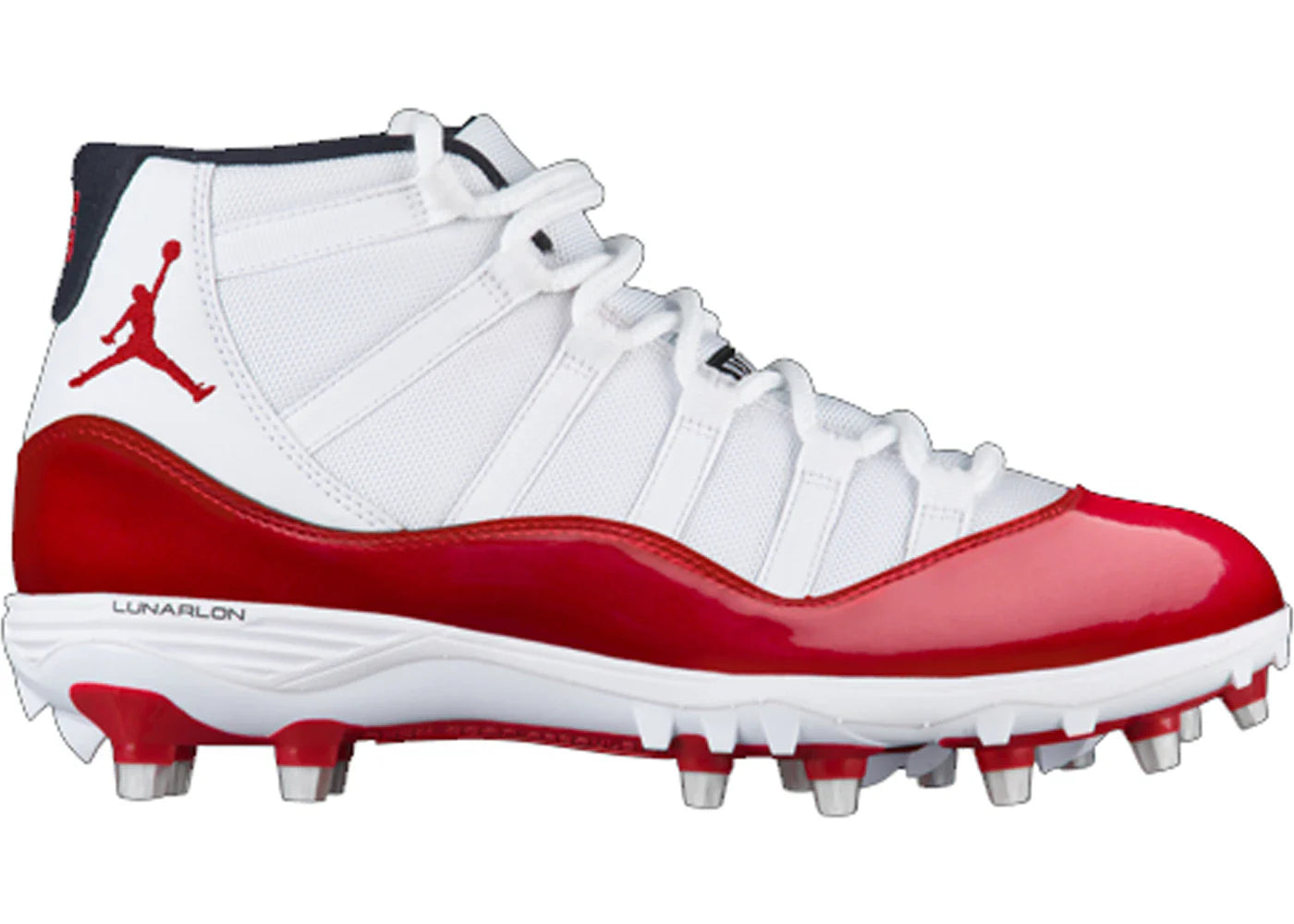 Jordan 11 Retro Cleat White Red