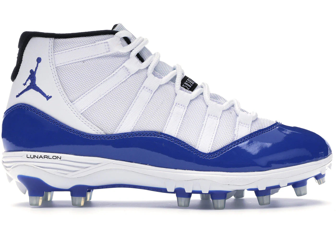 Jordan 11 Retro Cleat White Royal