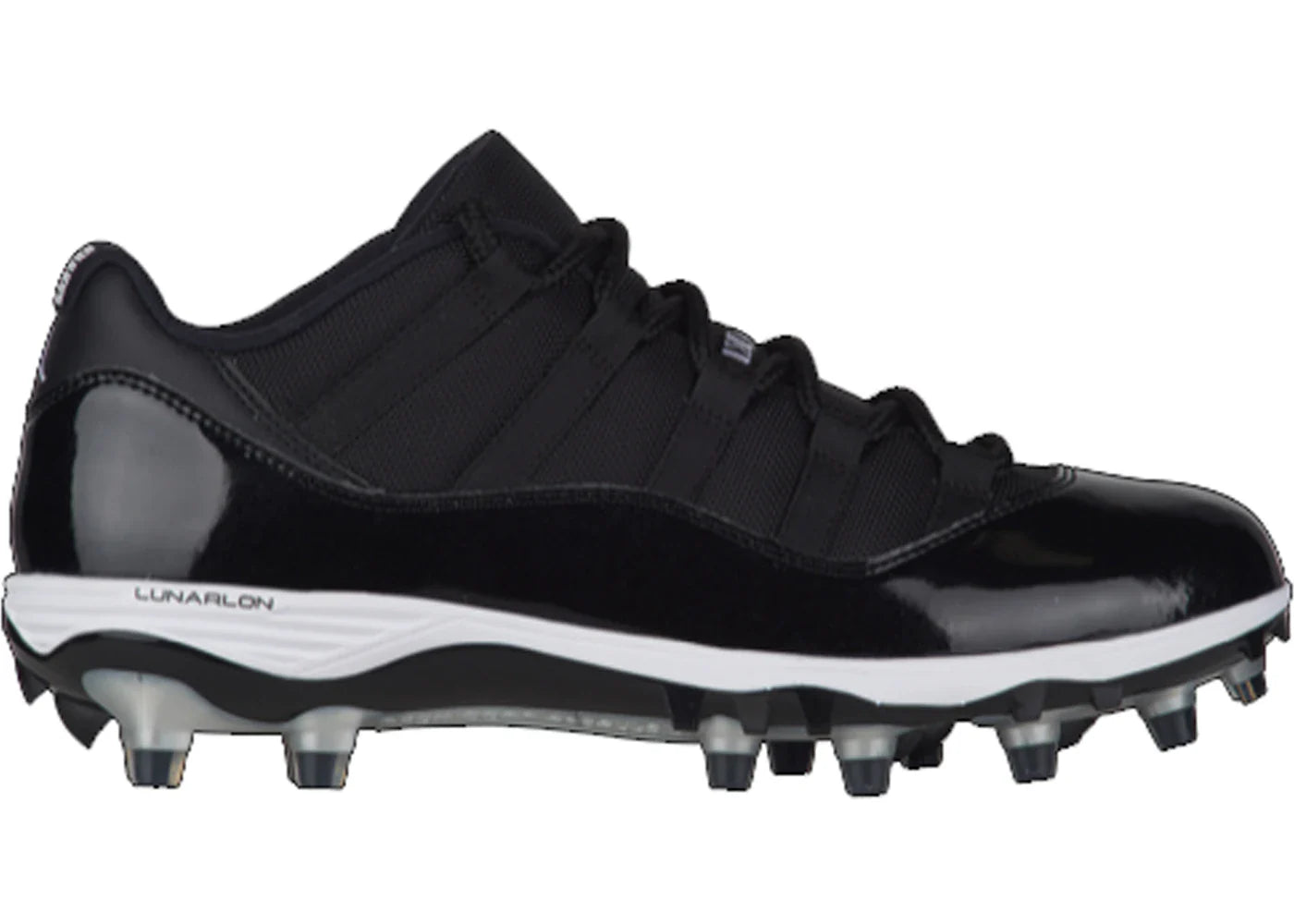 Jordan 11 Retro Low Cleat Black