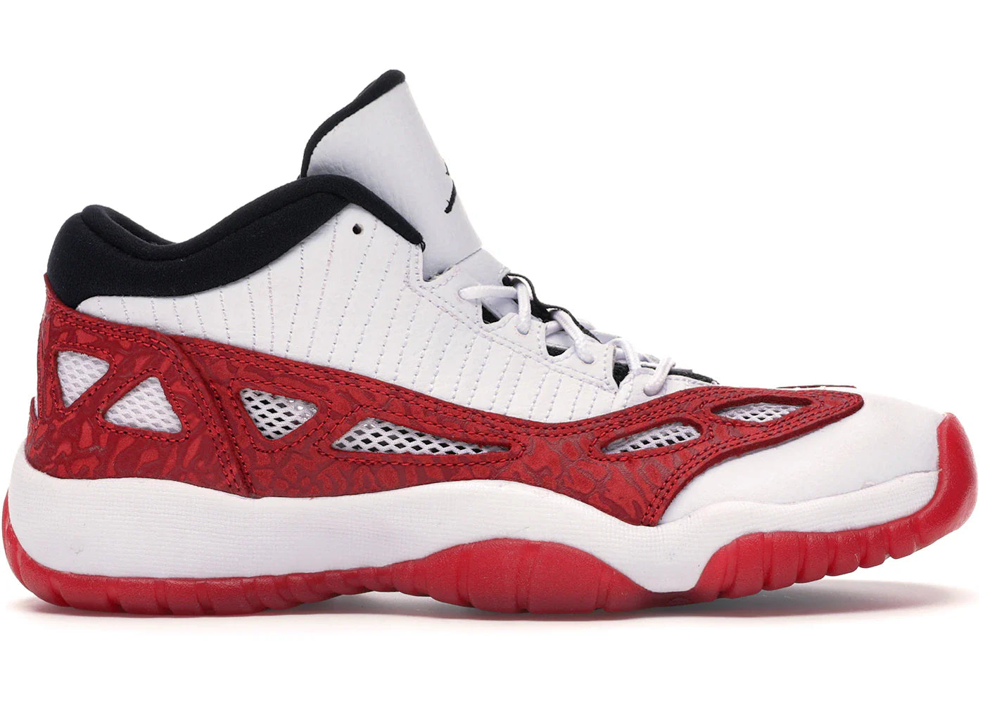 Jordan 11 Retro Low IE White Gym Red (GS)