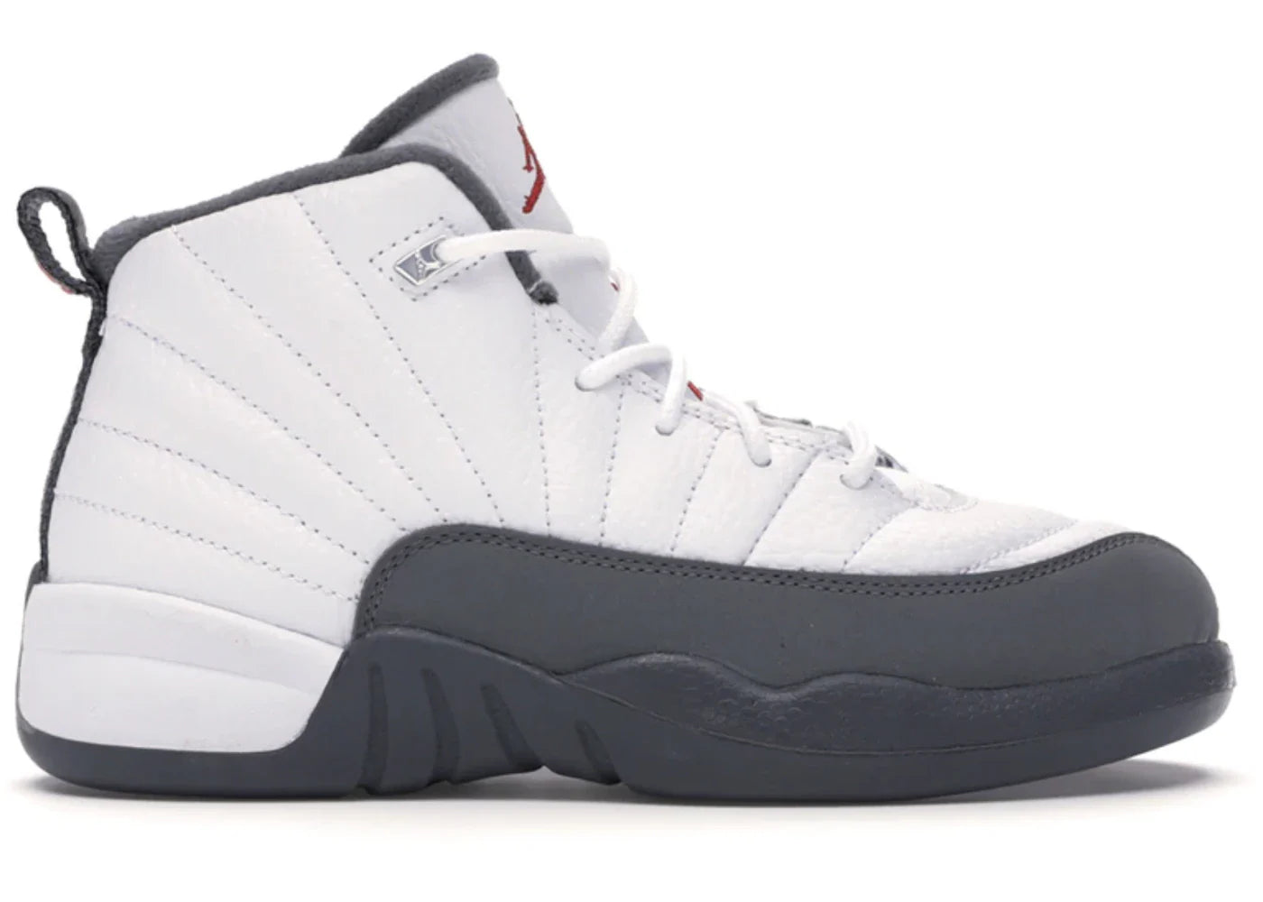 Jordan 12 Retro White Dark Grey (PS)