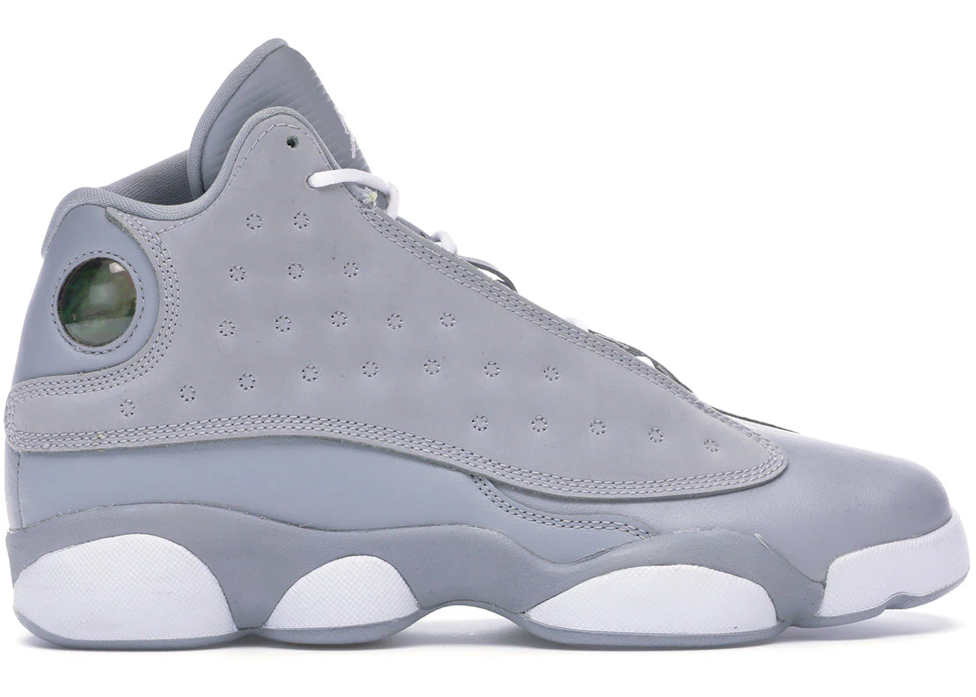 Jordan 13 Retro Wolf Grey Deadly Pink (GS)