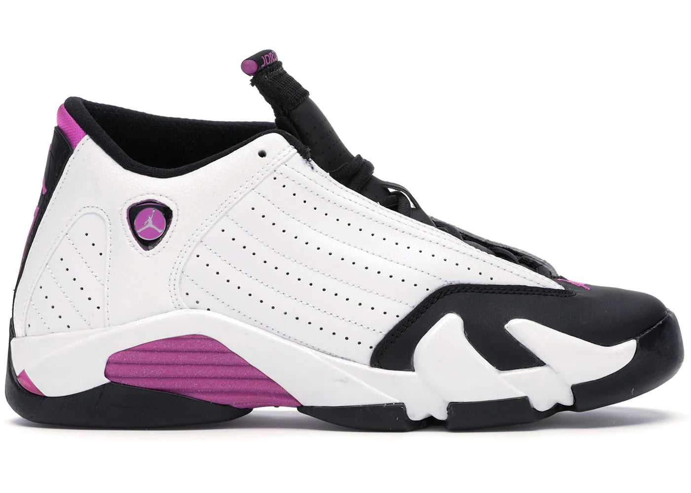 Jordan 14 Retro Fuchsia Flash Black Toe (GS)
