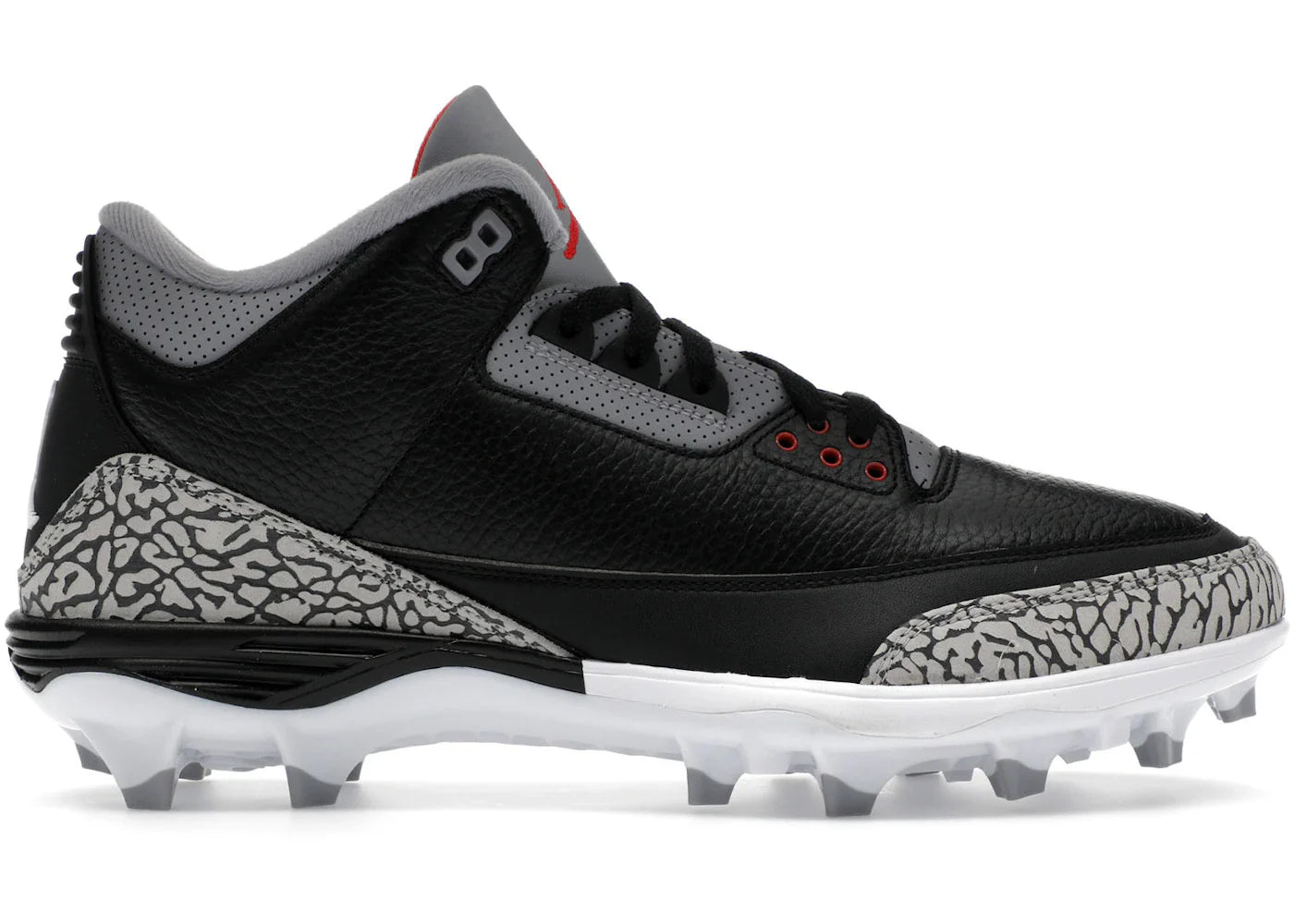 Jordan 3 Mid Retro TD Black Cement