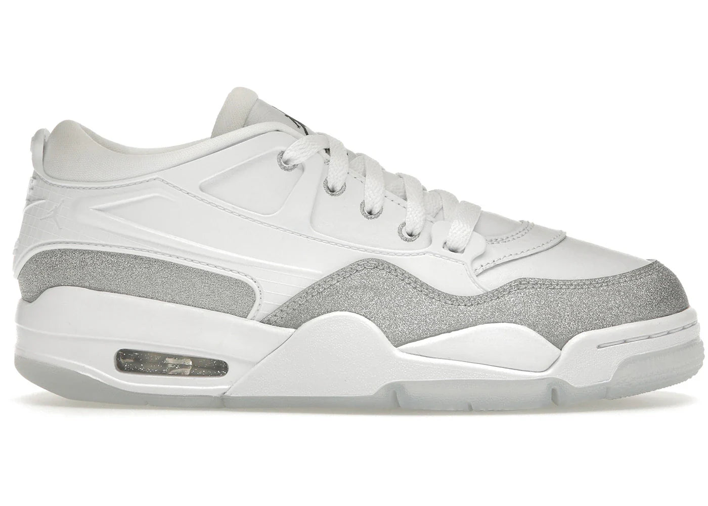 Jordan 4 RM White Metallic Silver (Women's)