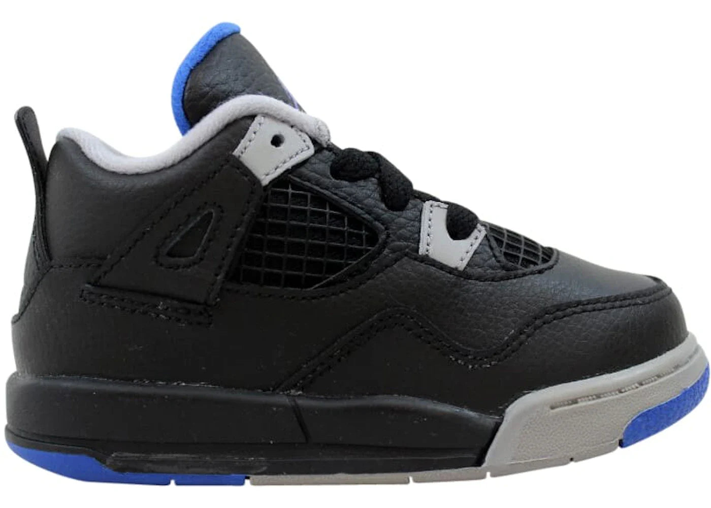 Jordan 4 Retro Black Soar Matte Silver White (TD)