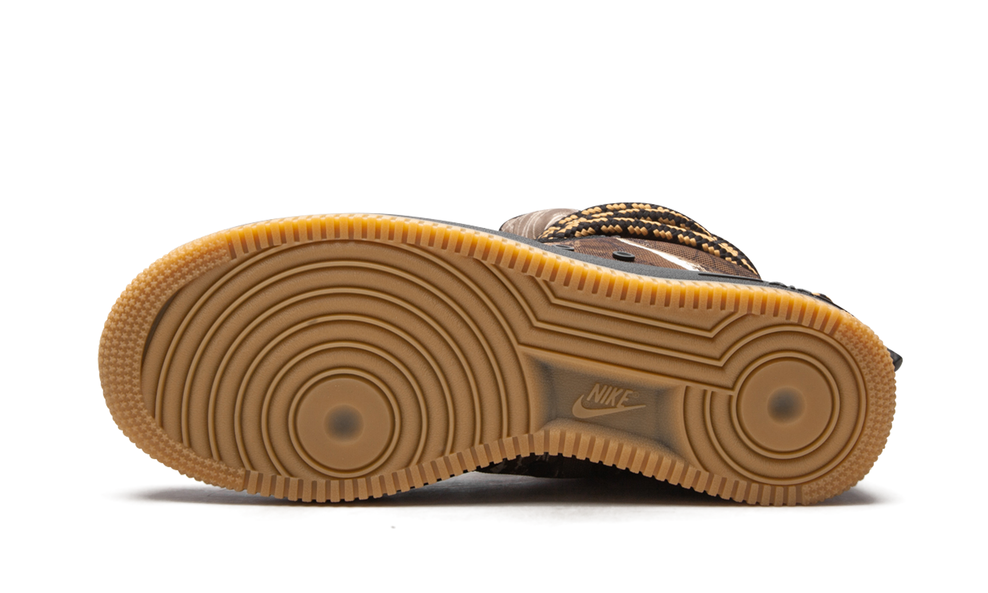 nike sf air force 1 high realtree black+AA1128-004+bottom view