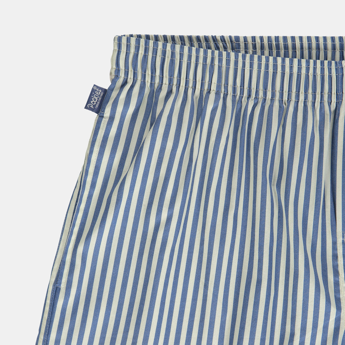 Pockies Blue Striped Boxershort Blauw