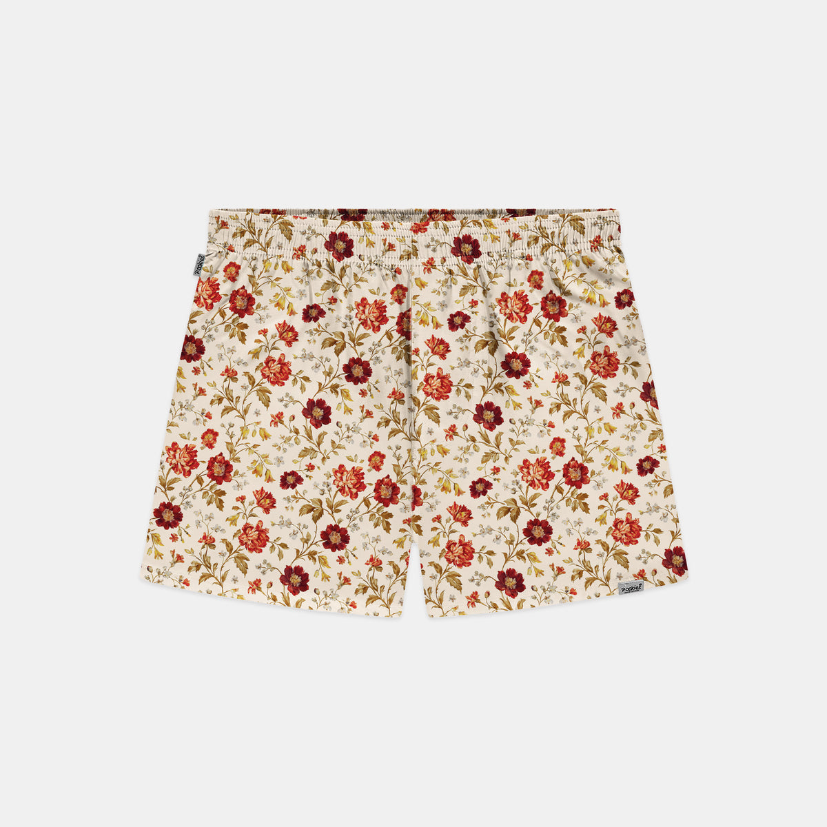 Pockies Floral Boxershort Off-White