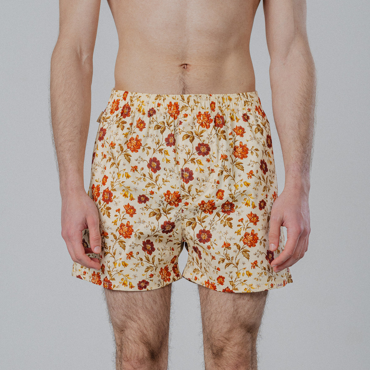 Pockies Floral Boxershort Off-White
