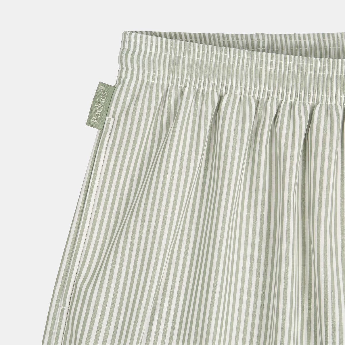 Pockies Striped SOFTSERVE™ Boxershort Groen