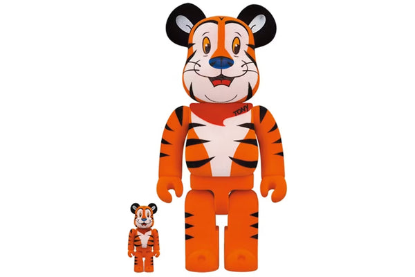 Medicom Bearbrick Kellogs Tony The Tiger 100% & 400% Set