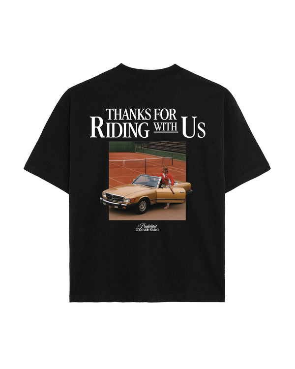 Prohibited Courtside Riviera Tee Black