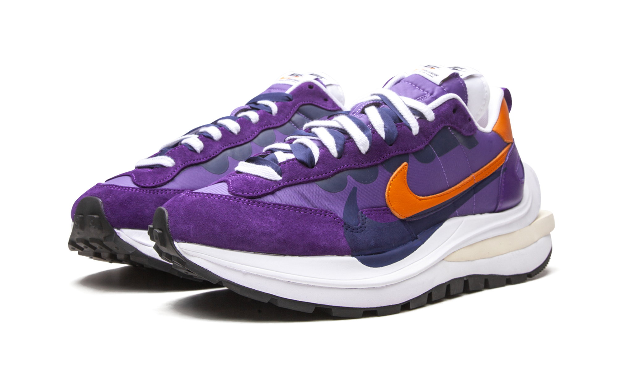 nike vaporwaffle sacai dark iris+DD1875-500+diagnol left view