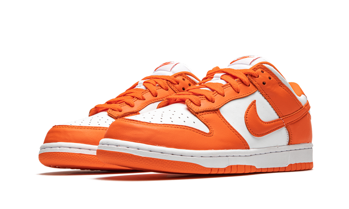 nike dunk low sp syracuse+CU1726-101+diagnol left view