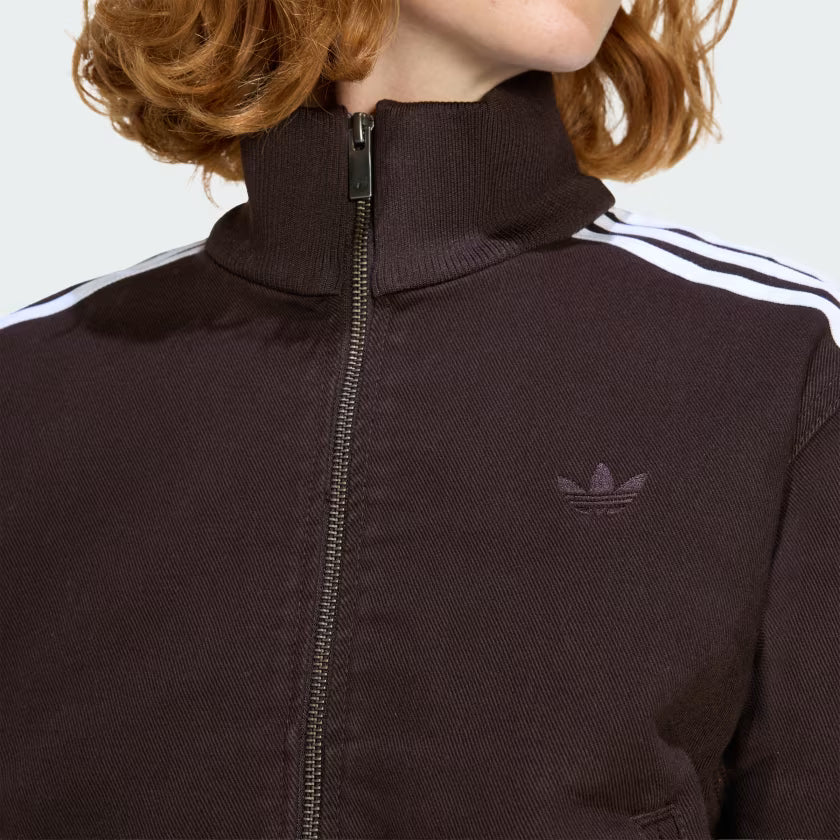 adidas Firebird Track Top Denim Aurora Coffee