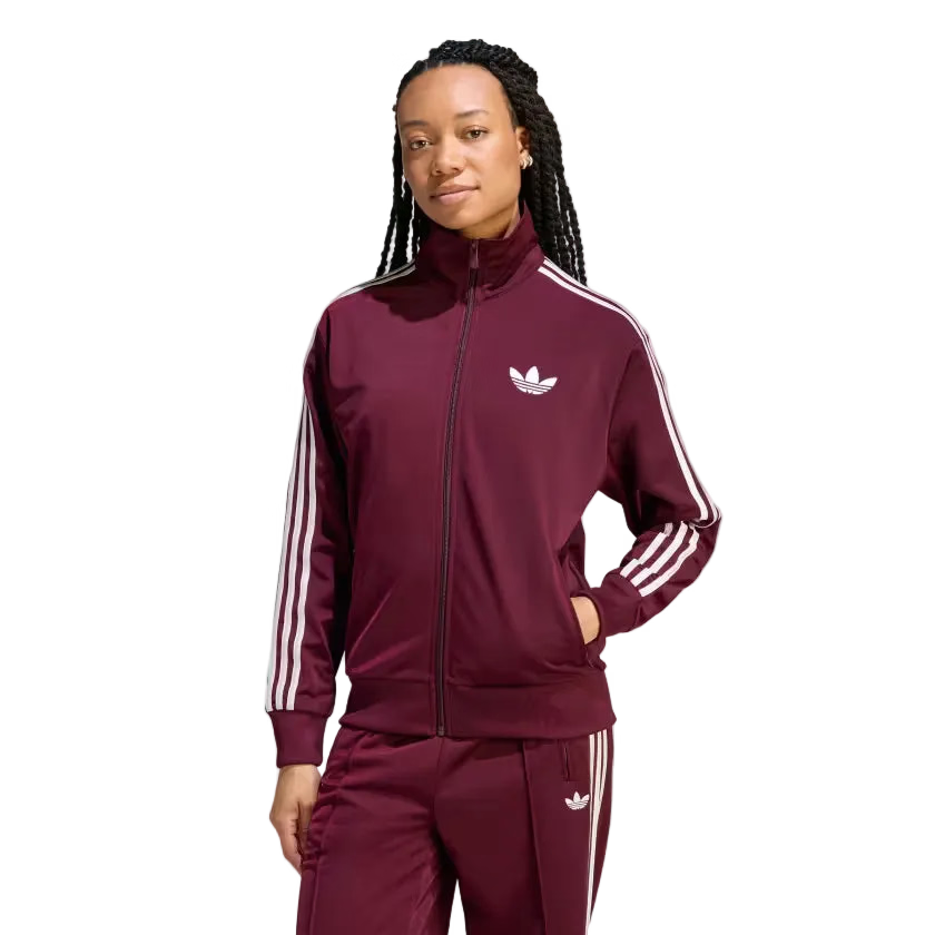 adidas Firebird Track Top Loose Bordeaux